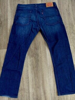 Levi's 513 Men's 36x30 Slim Straight Fit Jeans Blue